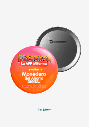 pines personalizados 85mm para empresas