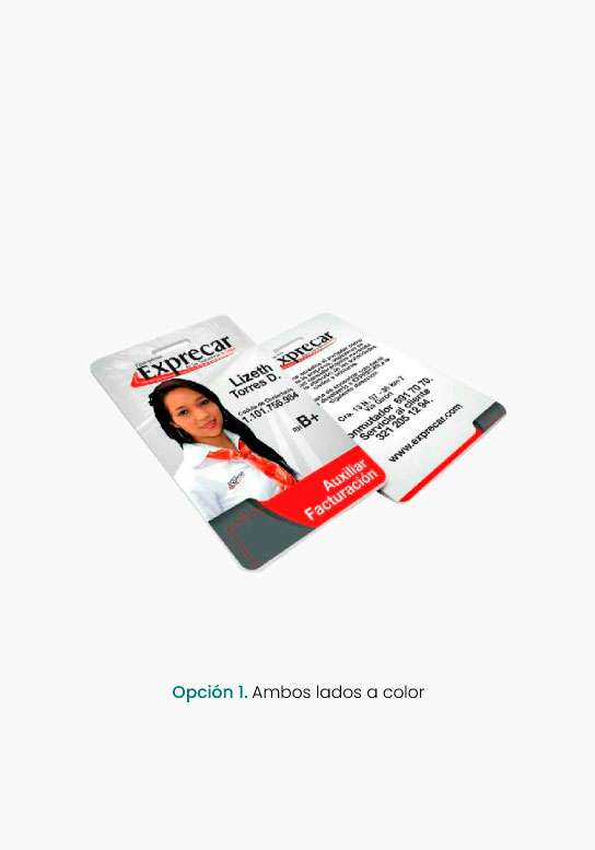 Fotochecks PVC