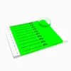 Pulseras Tyvek Personalizadas Verde Hosh Pulseras Tyvek Personalizadas - Control de Acceso para Eventos